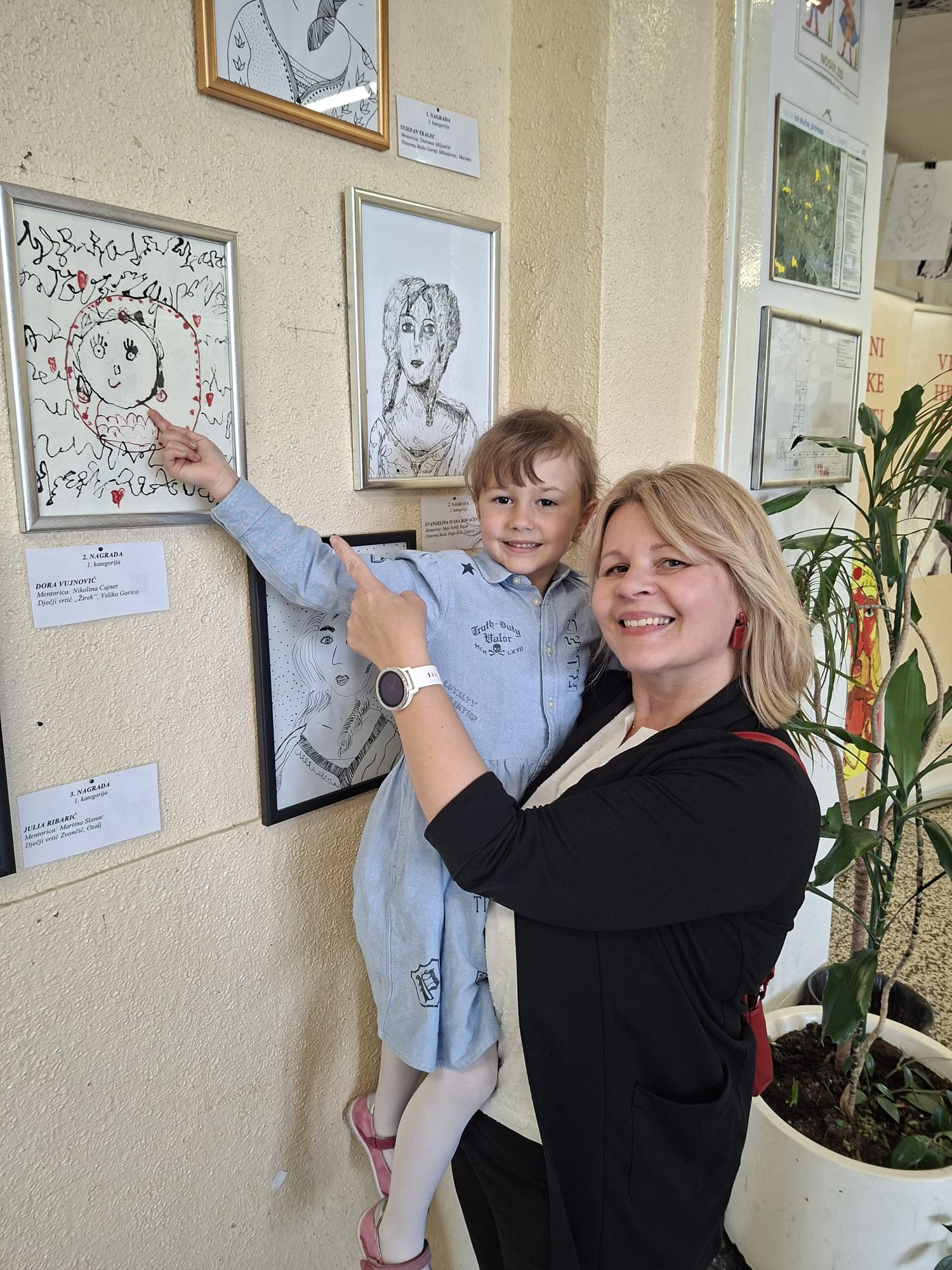 DORA IZ „MAŠNICA“ OSVOJILA 2.MJESTO NA DRŽAVNOM LIKOVNOM NATJEČAJU - slika broj: 1